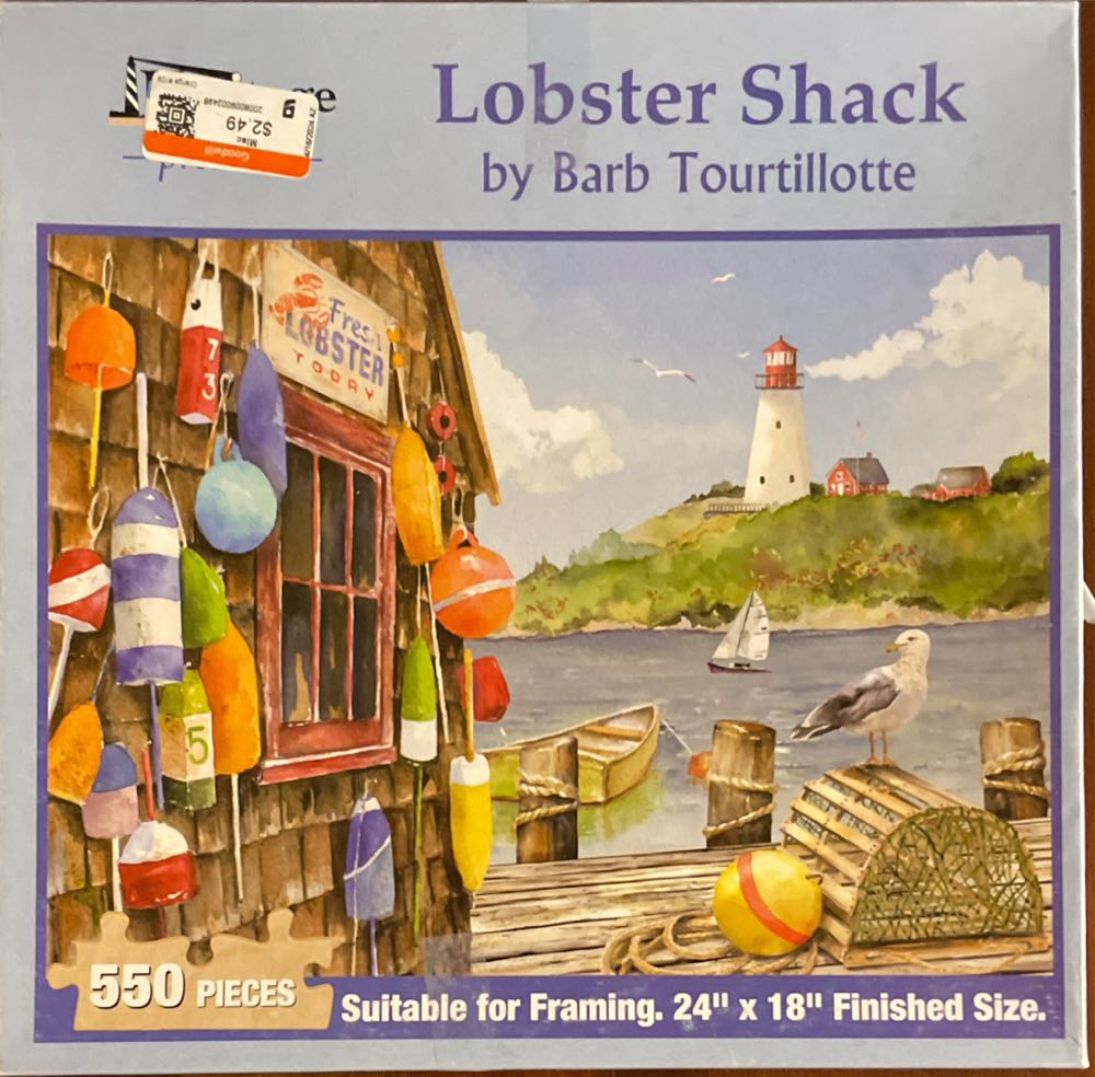 Lobster Shack - Hertiage Puzzle Inc. puzzle collectible [Barcode 654497407042] - Main Image 2