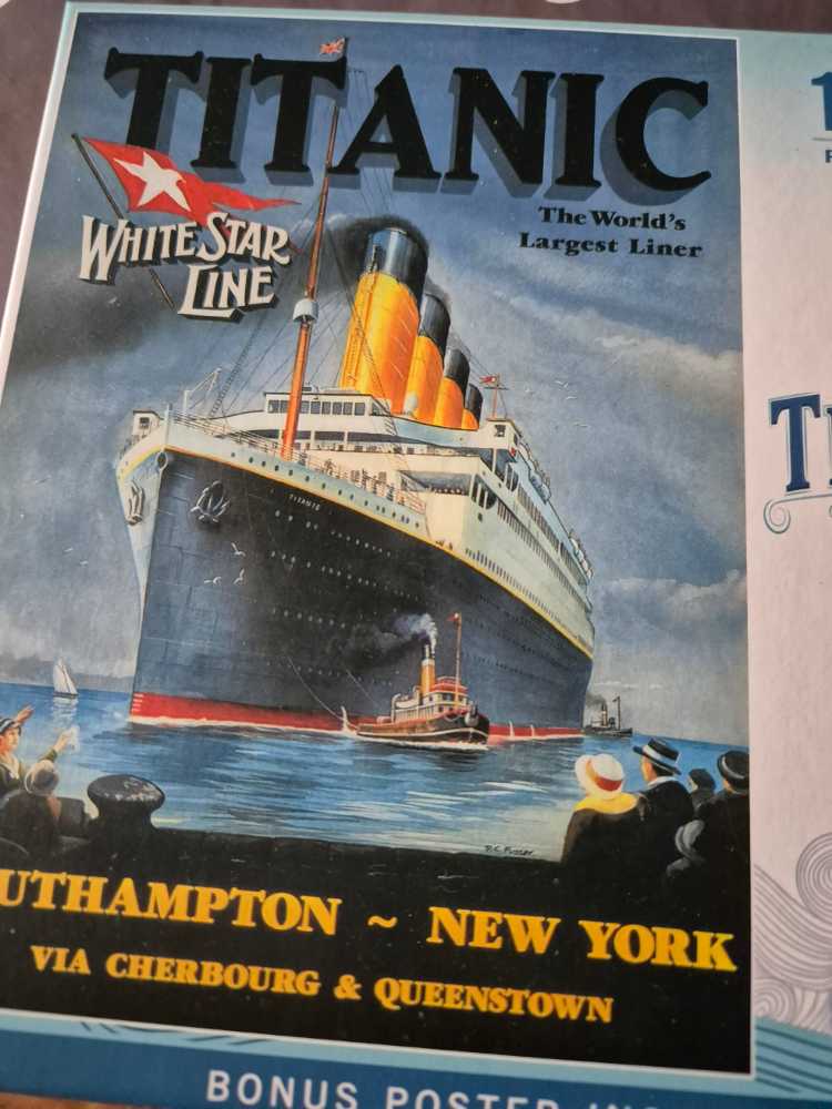 Titanic - Masterpieces, Inc. puzzle collectible [Barcode 705988603488] - Main Image 2