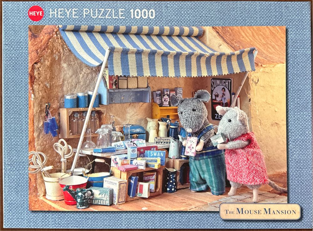 The Mouse Mansion - Market Stand - Heye Puzzle puzzle collectible [Barcode 4001689296599] - Main Image 1