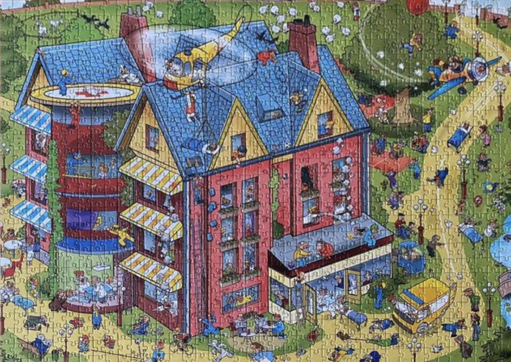 Service Station - Goliath That’s life puzzle collectible [Barcode 8711808714229] - Main Image 3