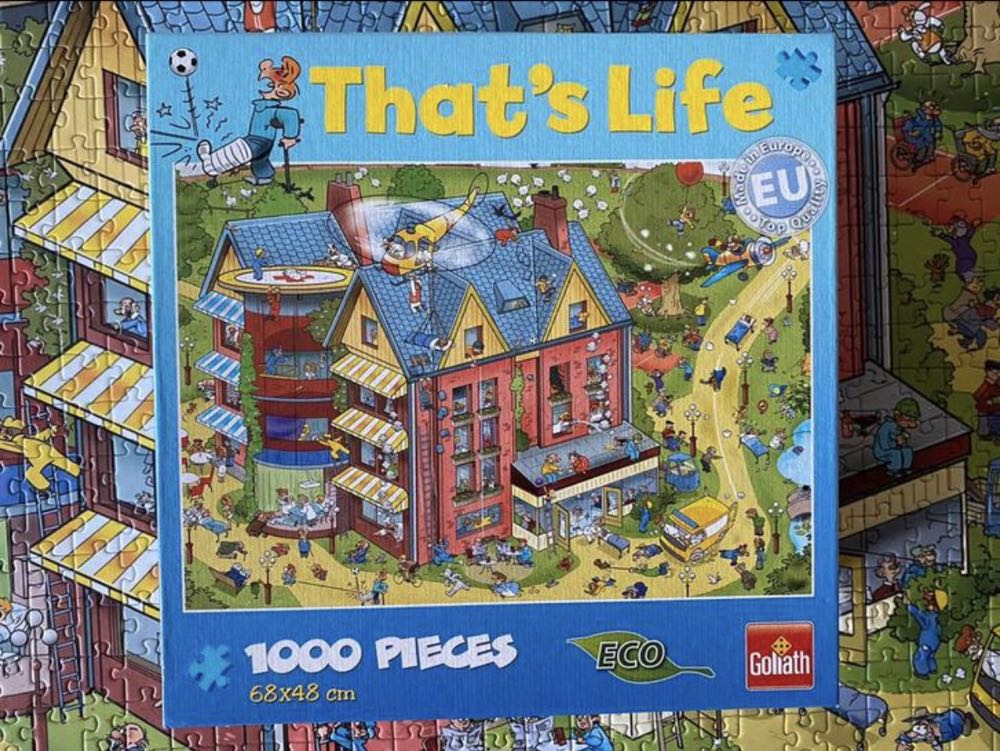 Service Station - Goliath That’s life puzzle collectible [Barcode 8711808714229] - Main Image 4