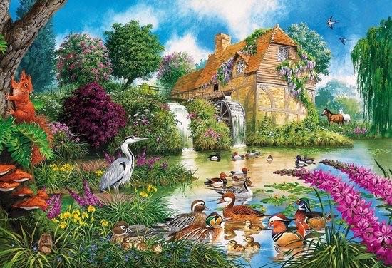 The Old Watermill - Gibsons puzzle collectible [Barcode 5012269060522] - Main Image 3