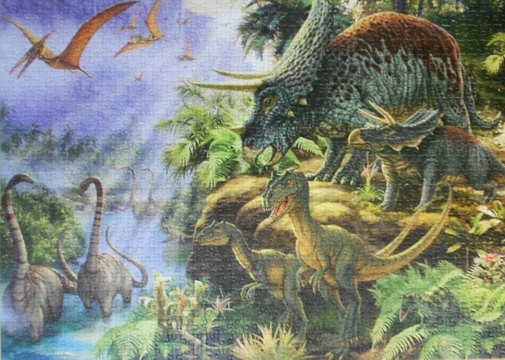 Dinosaur Valley - Falcon de luxe puzzle collectible [Barcode 8710126183786] - Main Image 3