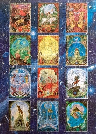 12 Signs Of The Zodiac - Jumbo puzzle collectible [Barcode 8710126016763] - Main Image 2