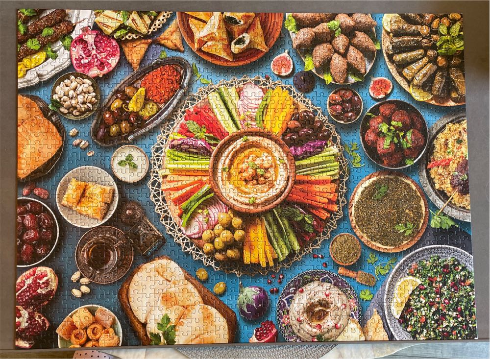 Middle Eastern Table - Eurographics puzzle collectible [Barcode 628136656177] - Main Image 2