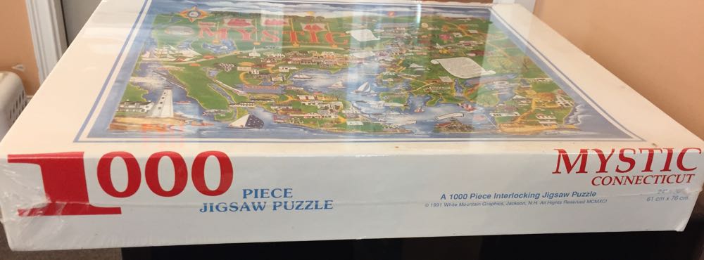 Mystic Connecticut-DR-send To DG - White Mountain Puzzles puzzle collectible - Main Image 2