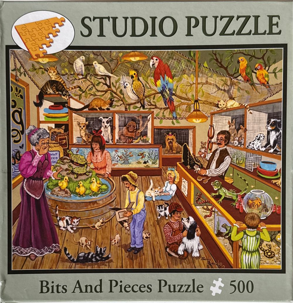 Bits And Pieces: Pet Emporium - Gone puzzle collectible [Barcode 704812109042] - Main Image 3