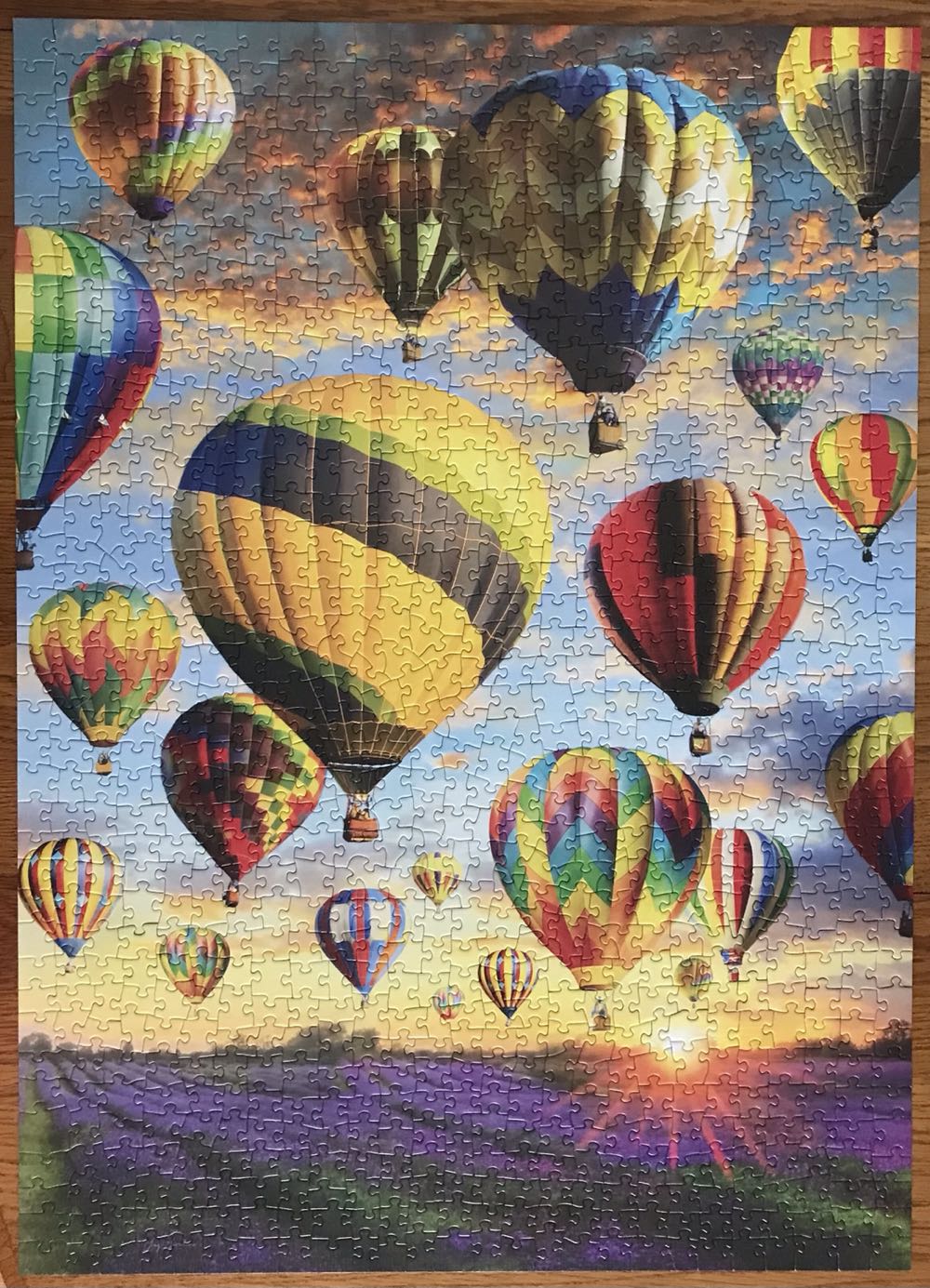 Hot Air Balloons (UV) 🧩 - Cobble Hill puzzle collectible [Barcode 625012800259] - Main Image 2