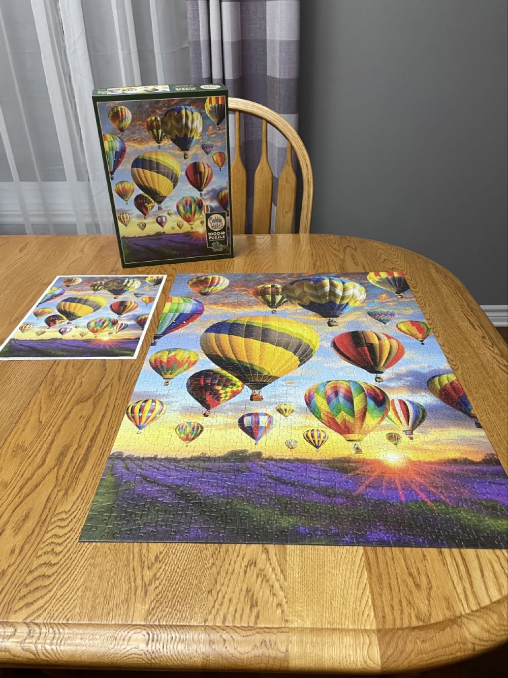 Hot Air Balloons (UV) 🧩 - Cobble Hill puzzle collectible [Barcode 625012800259] - Main Image 4