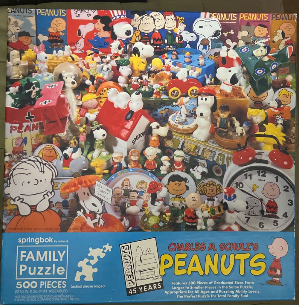 Charles M. Schultz’s Peanuts - Springbok By Hallmark puzzle collectible - Main Image 2