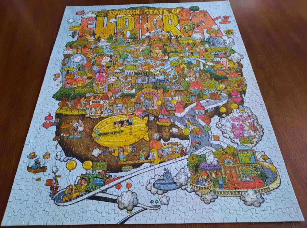 The Sovereign State of Euphoria-SOLD - Springbok puzzle collectible - Main Image 3
