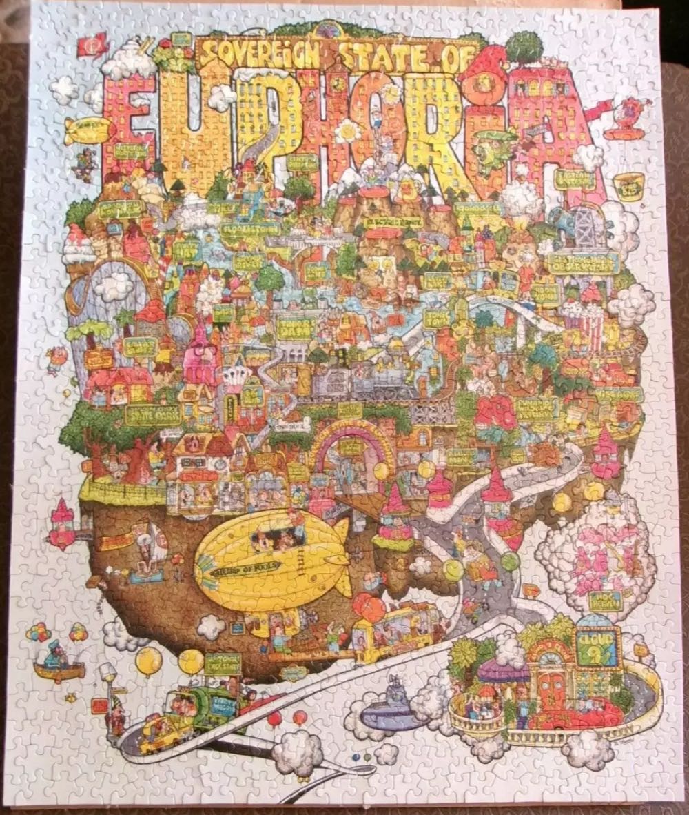 The Sovereign State of Euphoria-SOLD - Springbok puzzle collectible - Main Image 4