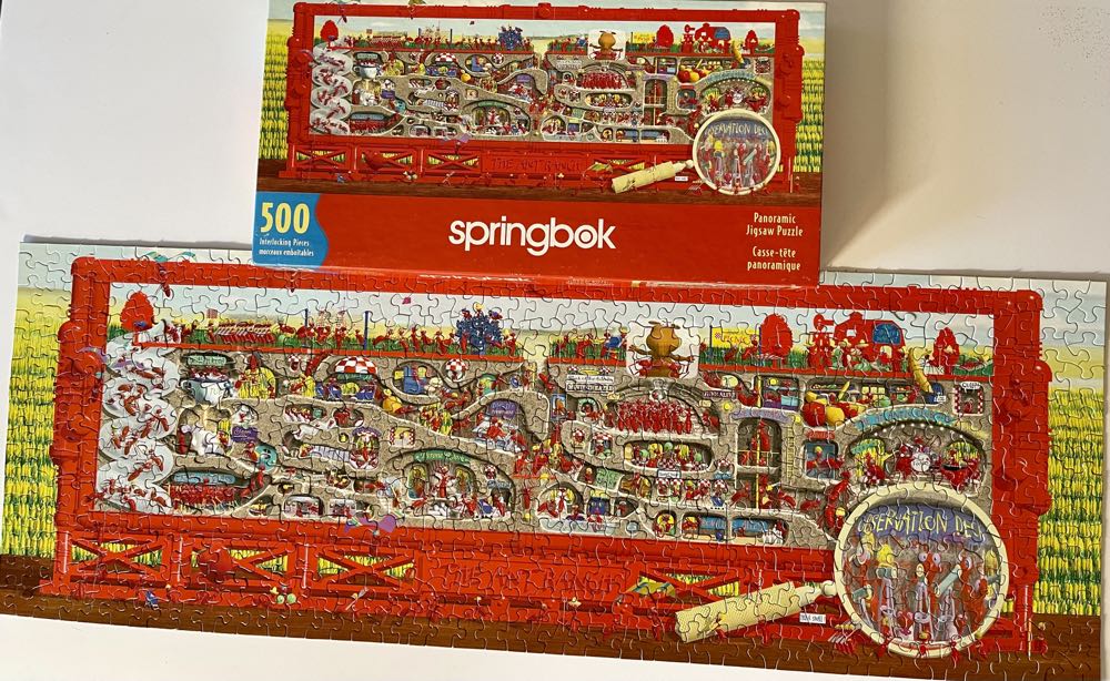 The Ant Ranch - 332, 1/19/23-SOLD - Springbok - A Hallmark Company puzzle collectible [Barcode 015012586213] - Main Image 3