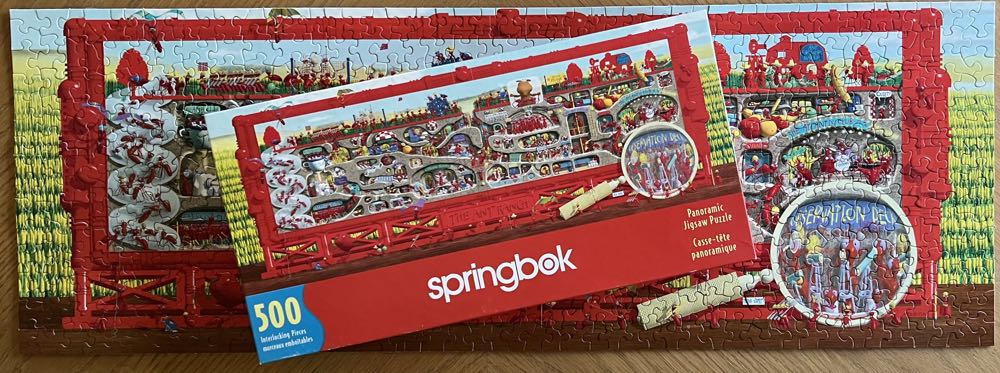 The Ant Ranch - 332, 1/19/23-SOLD - Springbok - A Hallmark Company puzzle collectible [Barcode 015012586213] - Main Image 4