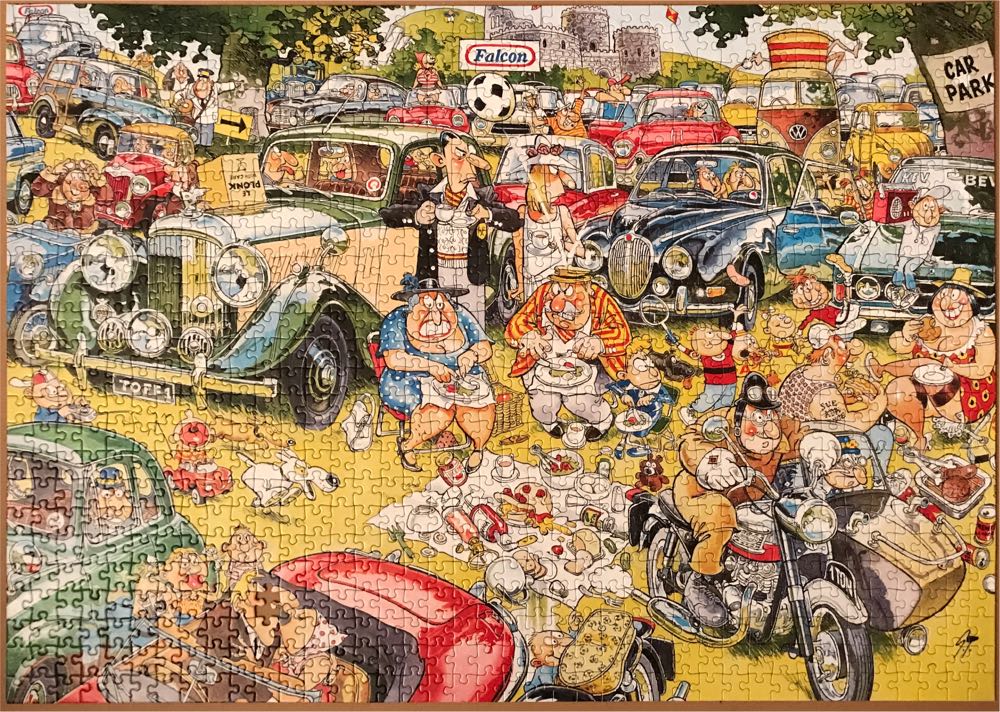 I love Picnic In The Park 10768 - Jumbo puzzle collectible - Main Image 2