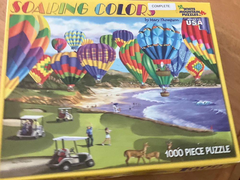 Soaring Colors - White Mountain Puzzles puzzle collectible [Barcode 724819252244] - Main Image 2