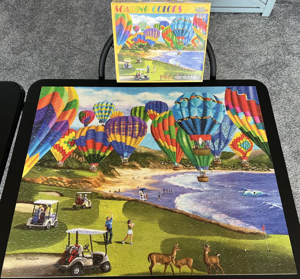 Soaring Colors - White Mountain Puzzles puzzle collectible [Barcode 724819252244] - Main Image 3