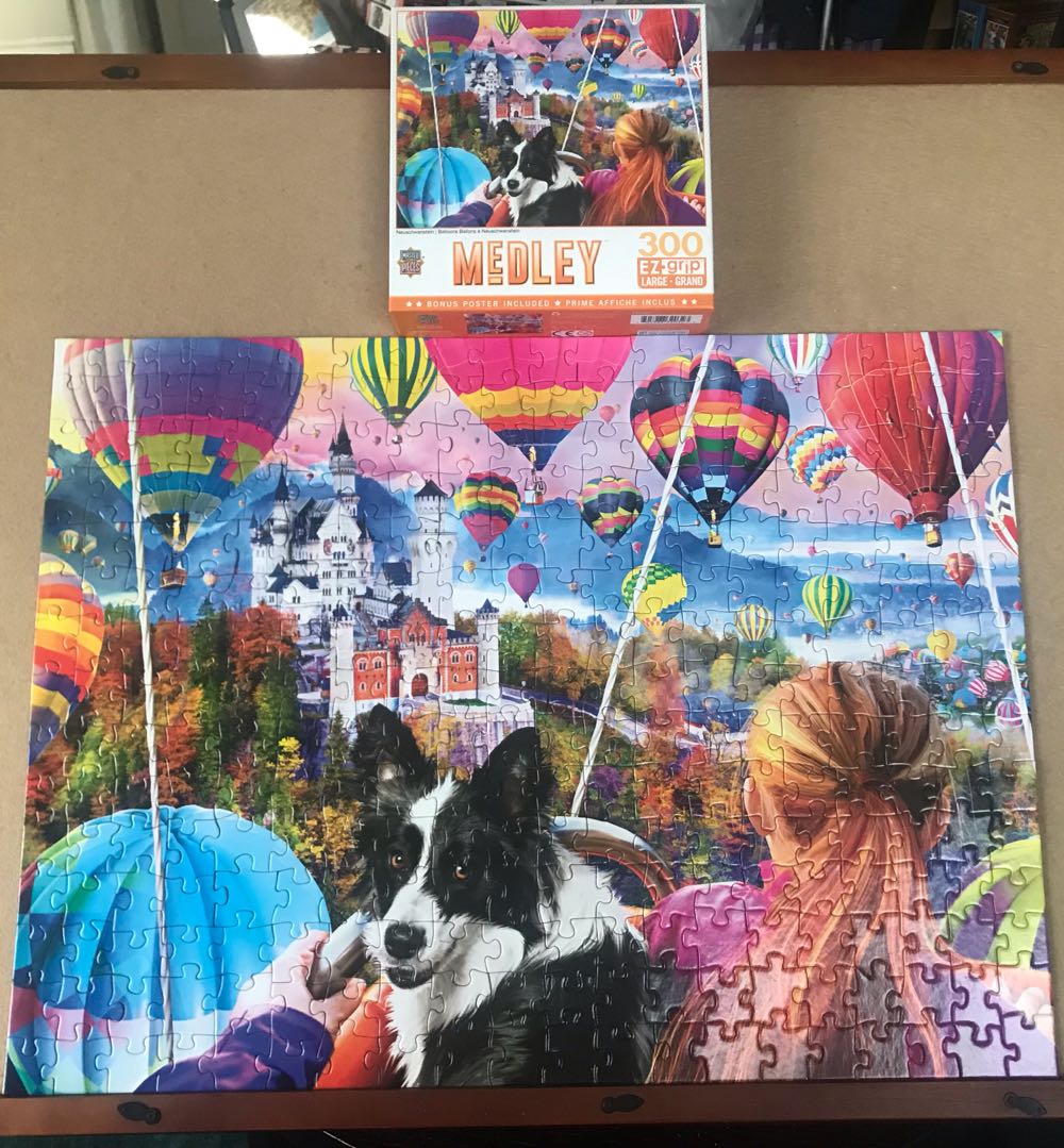 Neuschwanstein Balloons Karen  - MasterPieces puzzle collectible [Barcode 705988320323] - Main Image 2