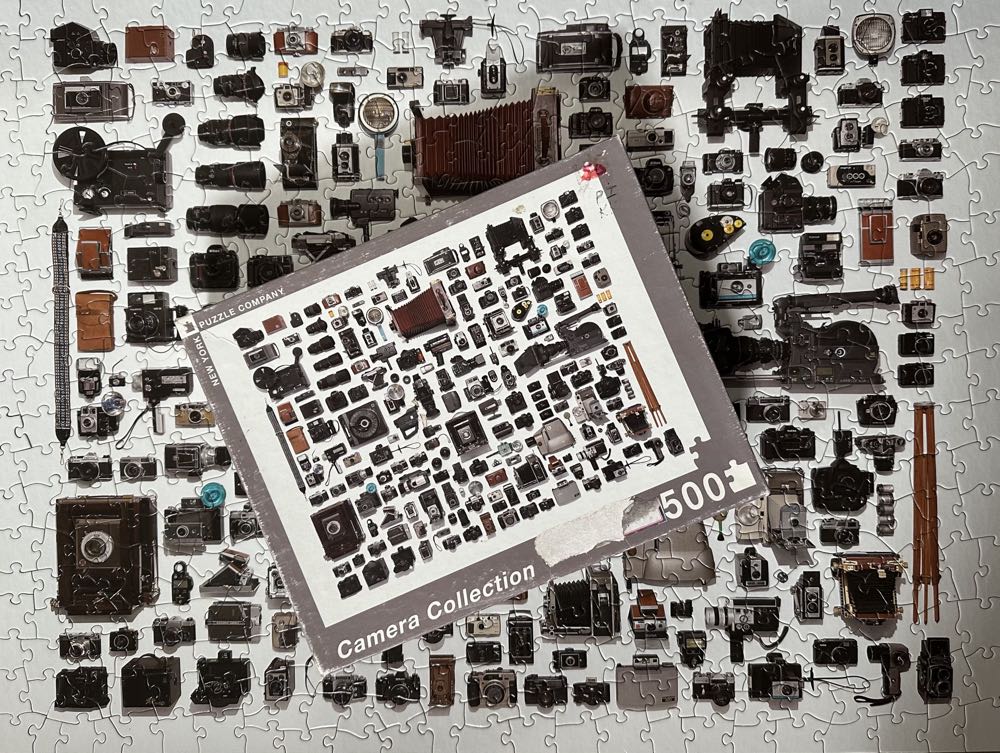 *Camera Collection - New York Puzzle Company puzzle collectible [Barcode 819844010409] - Main Image 3