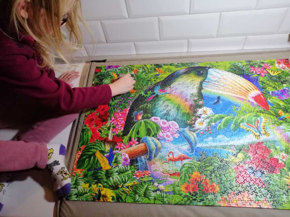 Spiral- Tropical Animals - Trefl puzzle collectible [Barcode 5900511400144] - Main Image 3