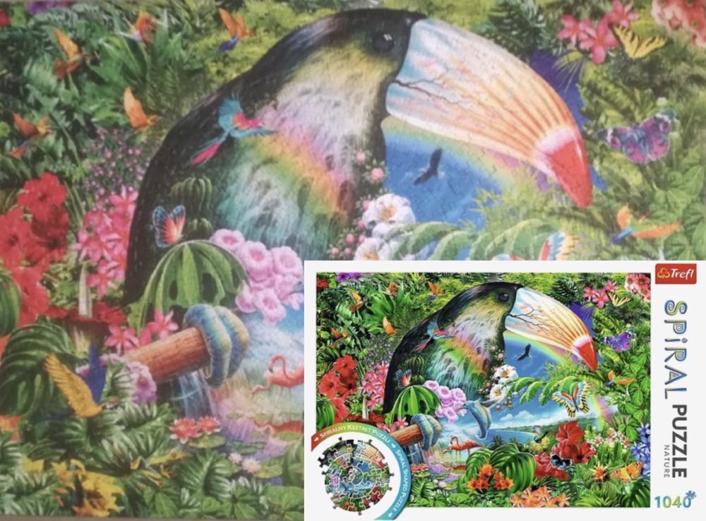 Spiral- Tropical Animals - Trefl puzzle collectible [Barcode 5900511400144] - Main Image 4