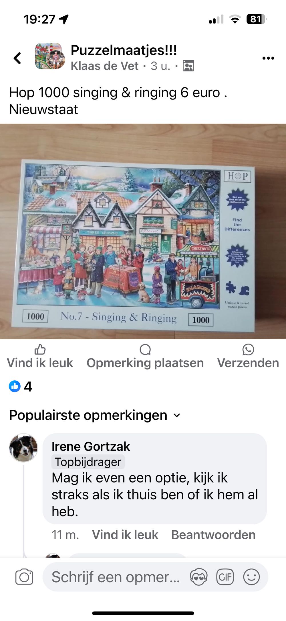 Singing & Ringin Find the Differences Coll - House of Puzzles Ltd HOP, The puzzle collectible [Barcode 5060002003305] - Main Image 4