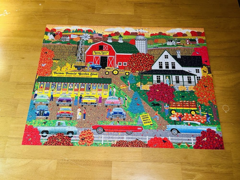 Autumn Harvest - CraZArt puzzle collectible [Barcode 4895145421959] - Main Image 2