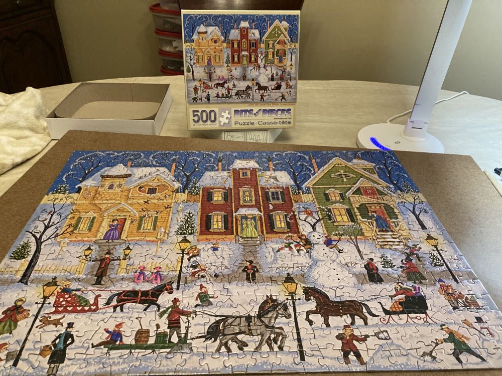 After The Snow Has Fallen - Bits And Pieces puzzle collectible [Barcode 192949054982] - Main Image 2