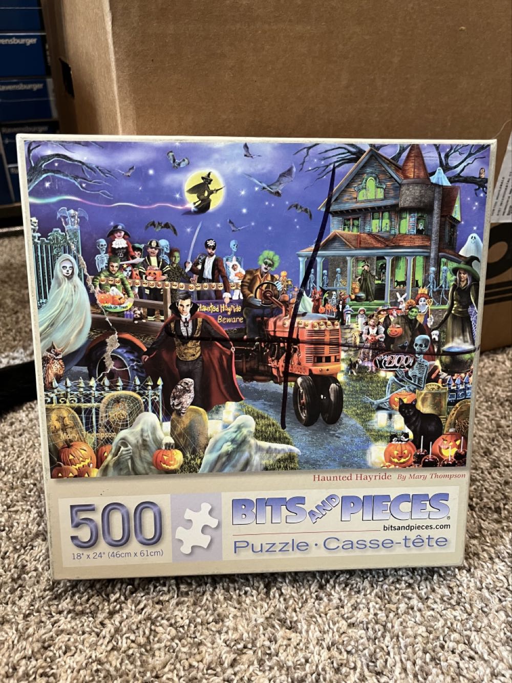 Haunted Hayride - Bits And Pieces puzzle collectible [Barcode 192949051691] - Main Image 2