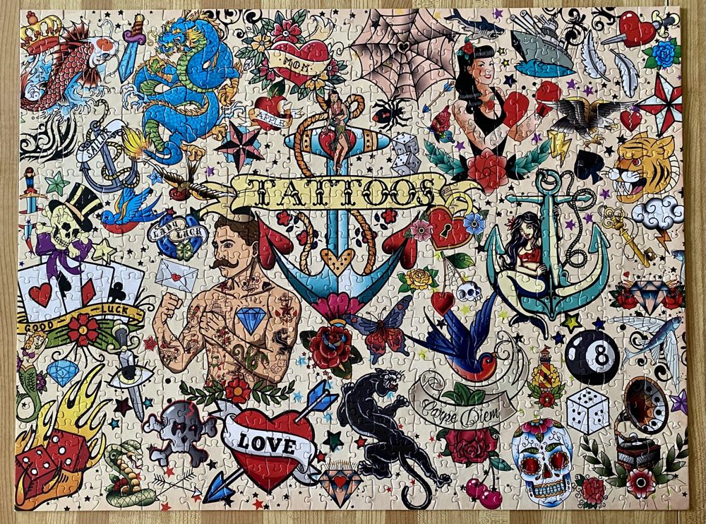 Tattoopalooza - Buffalo puzzle collectible [Barcode 079346174560] - Main Image 2