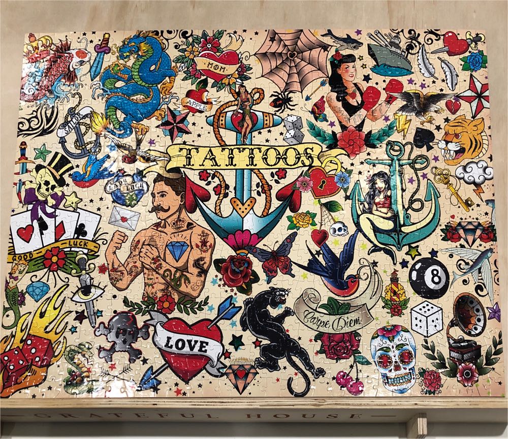 Tattoopalooza - Buffalo puzzle collectible [Barcode 079346174560] - Main Image 3