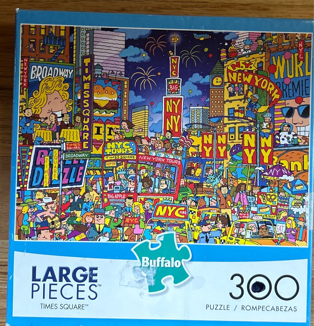 Times Square - Buffalo puzzle collectible [Barcode 079346025695] - Main Image 2