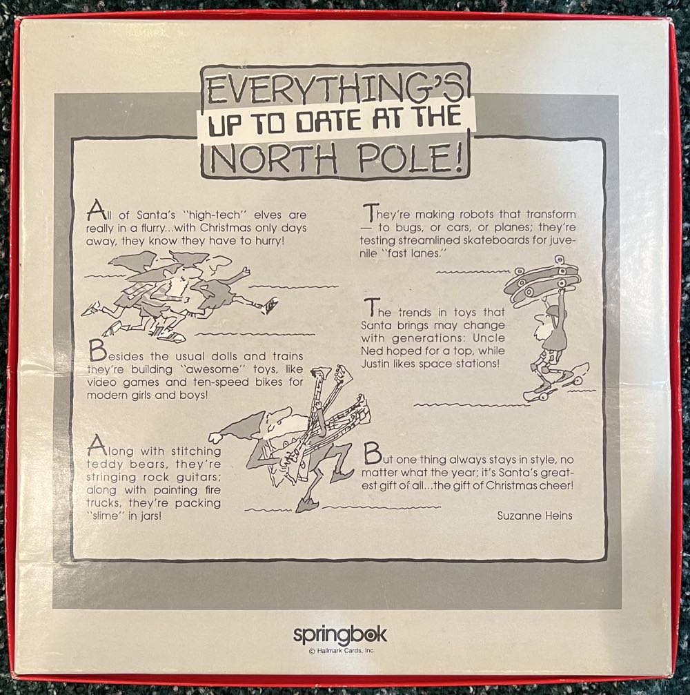 Everything’s Up to Date at the North Pole!-SOLD - Springbok puzzle collectible - Main Image 2
