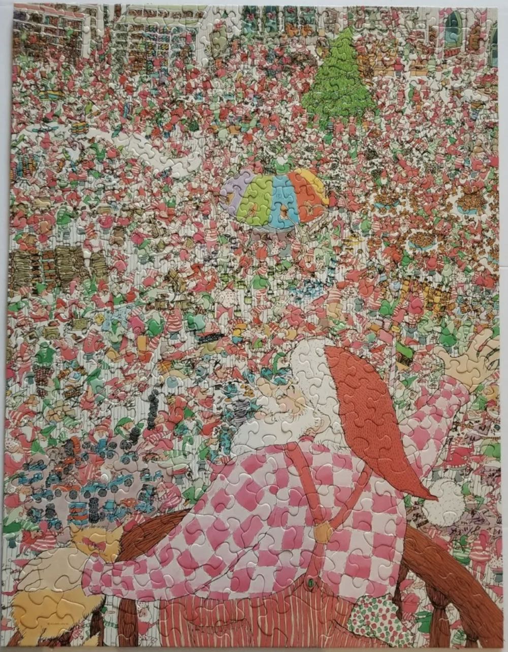 Everything’s Up to Date at the North Pole!-SOLD - Springbok puzzle collectible - Main Image 3