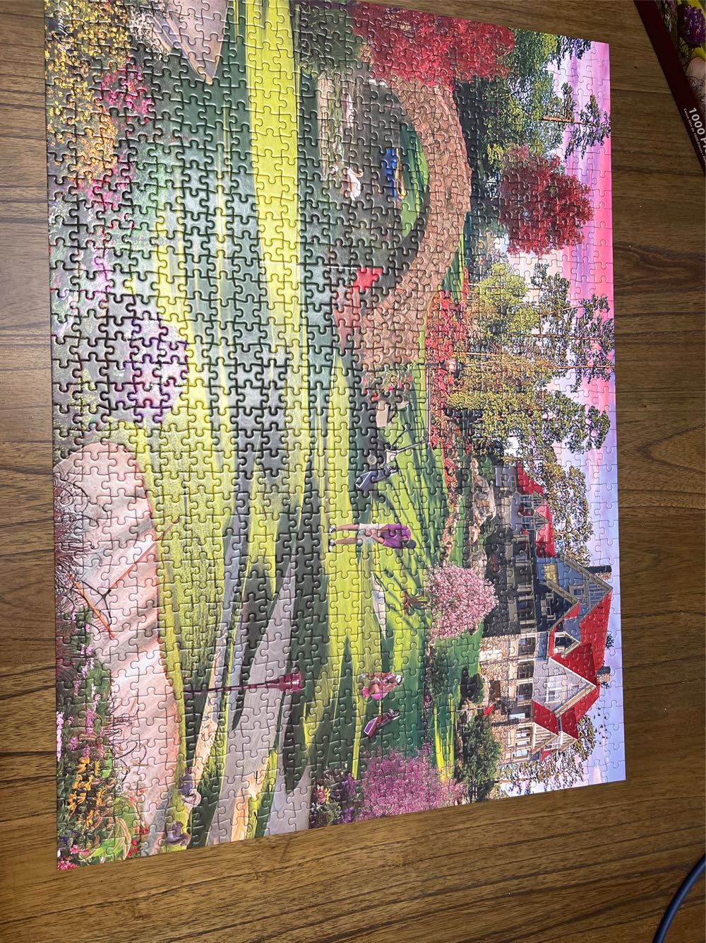 Golfer’s Paradise - Vermont Christmas Company puzzle collectible [Barcode 819273020871] - Main Image 2