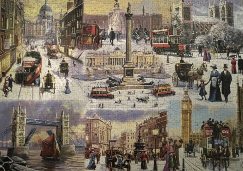 A Winter In London - Falcon de luxe puzzle collectible [Barcode 8710126113066] - Main Image 3
