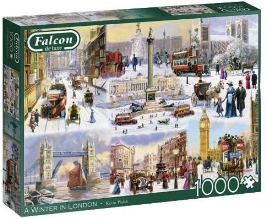 A Winter In London - Falcon de luxe puzzle collectible [Barcode 8710126113066] - Main Image 4