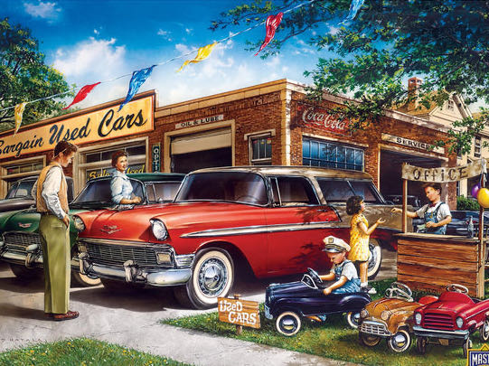 Childhood Dreams - MasterPieces puzzle collectible [Barcode 705988712494] - Main Image 2