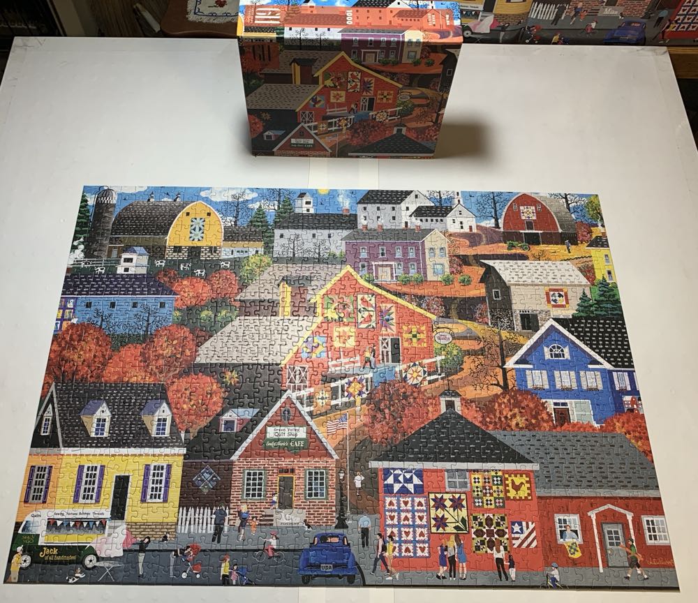 Barn Quilts - Grateful House puzzle collectible - Main Image 2