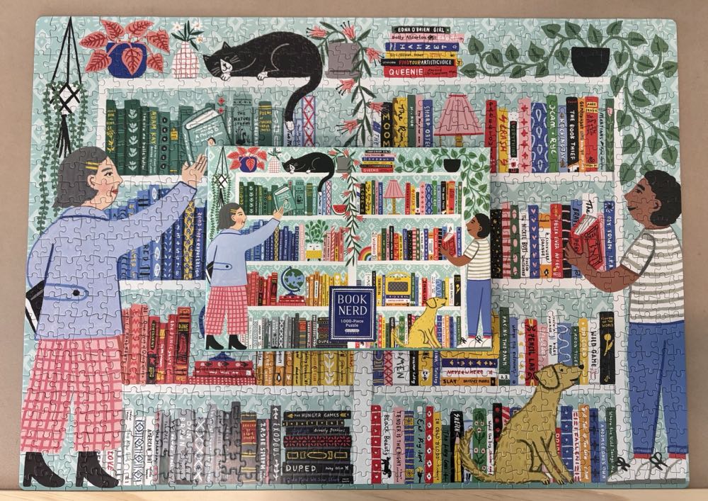 Book Nerd - Workman puzzle collectible [Barcode 9781523515127] - Main Image 2
