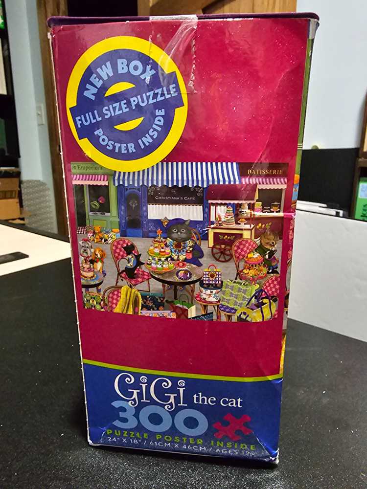 Gigi The Shopper - Ceaco puzzle collectible [Barcode 021081221115] - Main Image 4