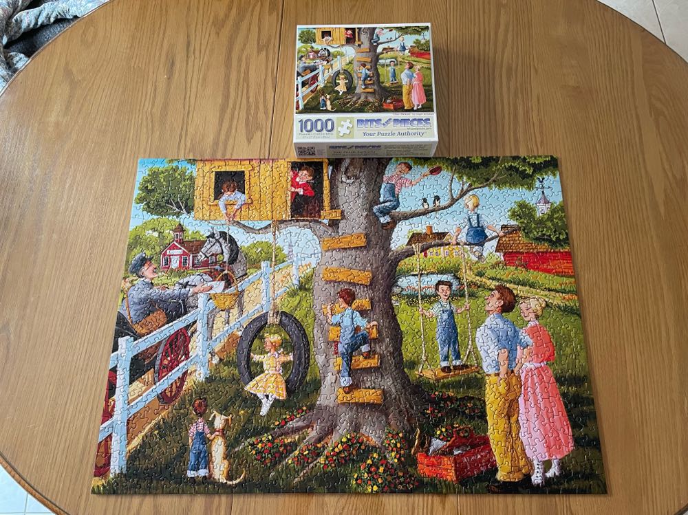 B & P Tree House - Bits & Pieces puzzle collectible [Barcode 704812113315] - Main Image 2