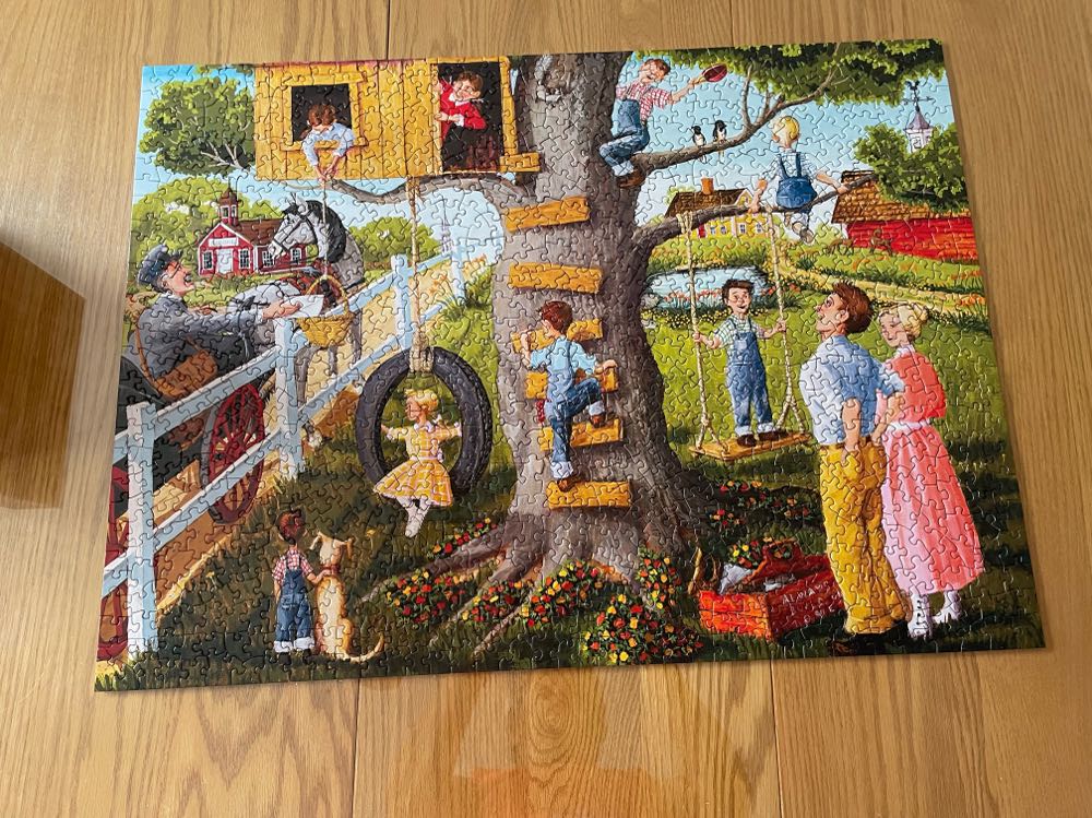 B & P Tree House - Bits & Pieces puzzle collectible [Barcode 704812113315] - Main Image 4