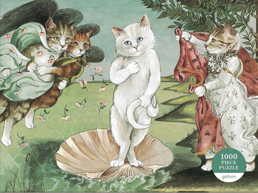 The Birth Of Venus - Galison puzzle collectible - Main Image 2