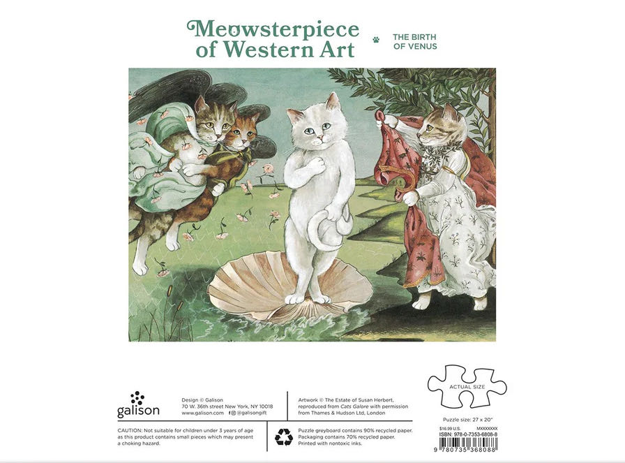 The Birth Of Venus - Galison puzzle collectible - Main Image 3