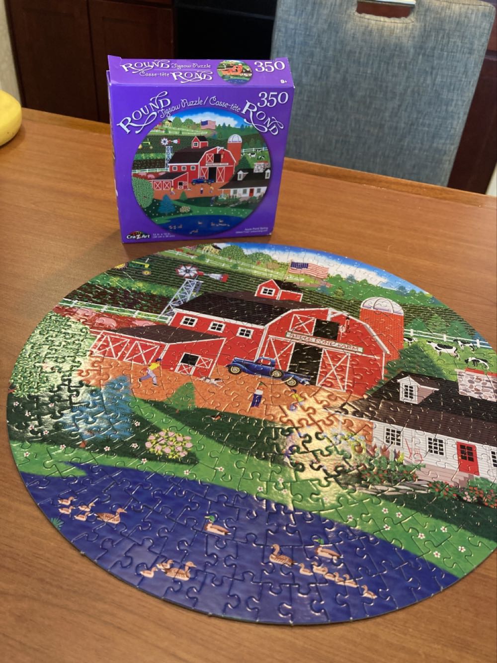 Apple Pond Spring - CraZArt puzzle collectible - Main Image 2