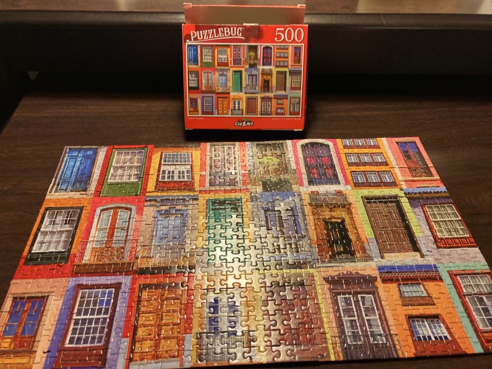Colorful Windows - CraZArt puzzle collectible - Main Image 2
