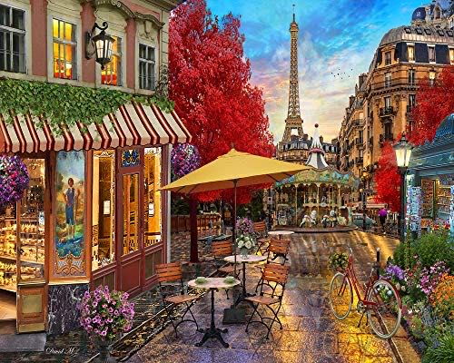 Evening In Paris - Vermont Christmas Company puzzle collectible [Barcode 819273021434] - Main Image 1