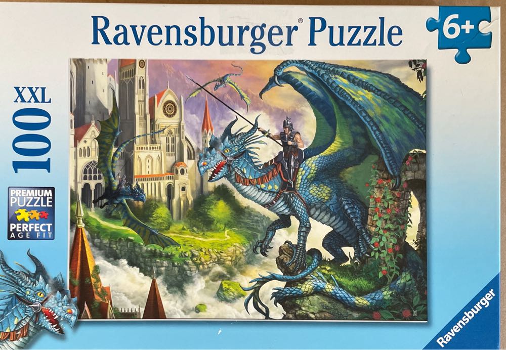 Dragon Rider - Ravensburger 🇩🇪 puzzle collectible [Barcode 4005556108763] - Main Image 2