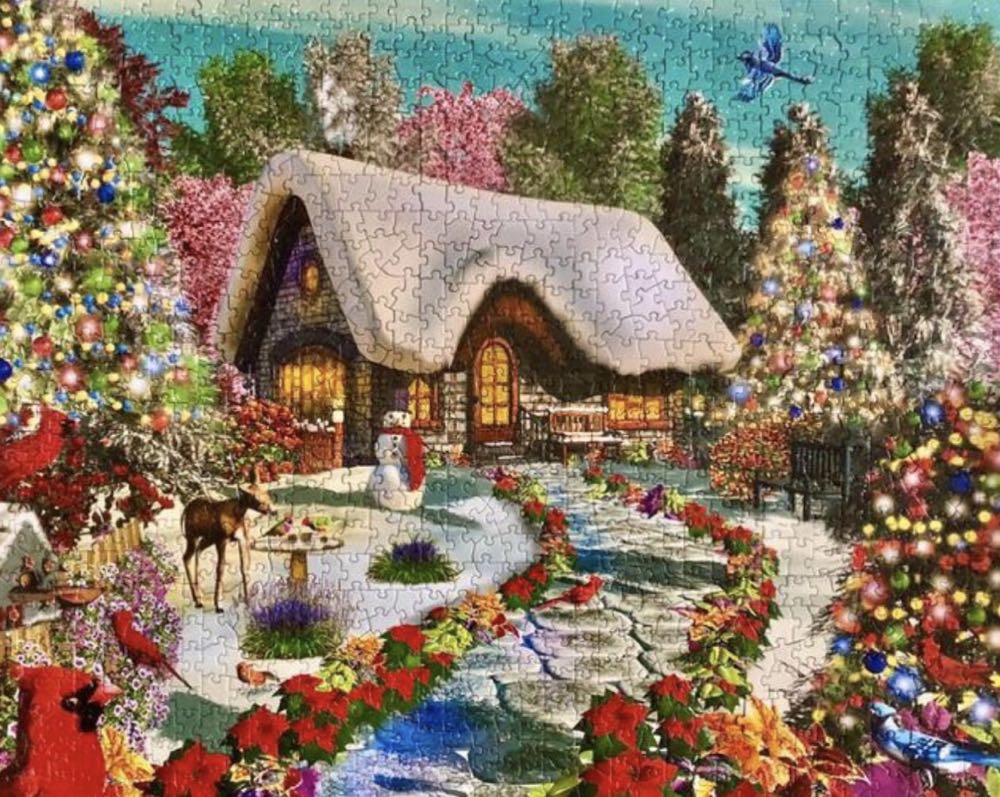 Snowy Delight - Vermont Christmas Company puzzle collectible [Barcode 871241009363] - Main Image 3